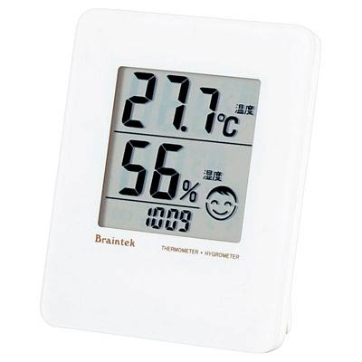 環境アイコン付温湿度計　(1100011886)