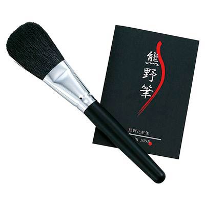 熊野化粧筆 筆の心 フェイスブラシ（ロング）　(1100012075)