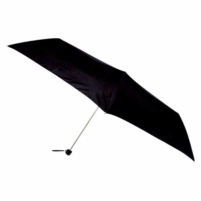 65㎝耐風式折りたたみ傘 無地　黒　(1100025471)
