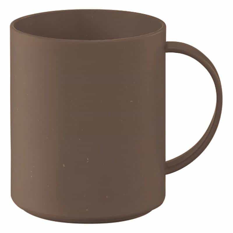 シンプルマグカップ350ml（コーヒー配合タイプ）　ブラウン　(1100025803)
