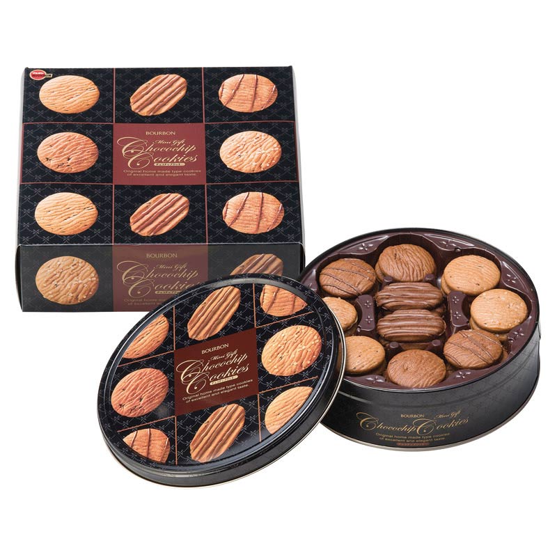ブルボン ミニギフト チョコチップクッキー缶　(1100013569)