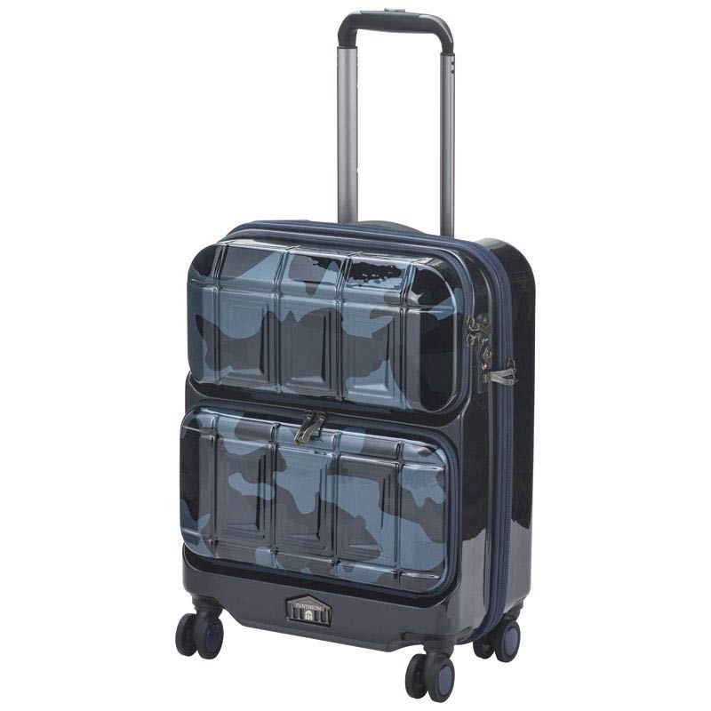 スーツケース 　ネイビーカモフラージュ　(1100014164)