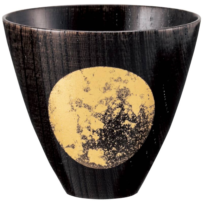 おぼろ月カップ(漆)小　(1100015356)