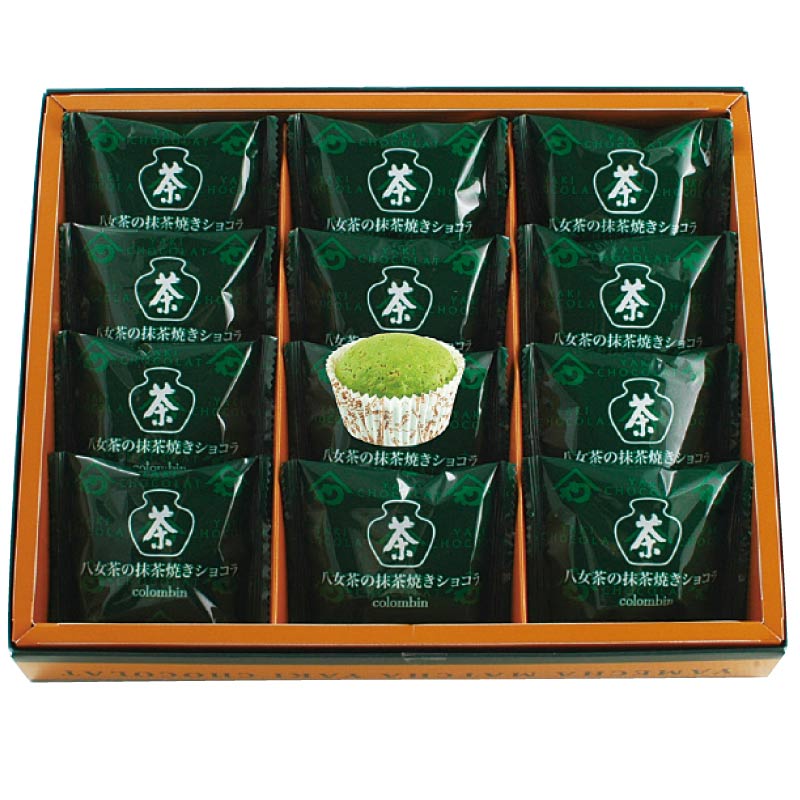 八女茶の抹茶焼きショコラ12個入　(1100015396)
