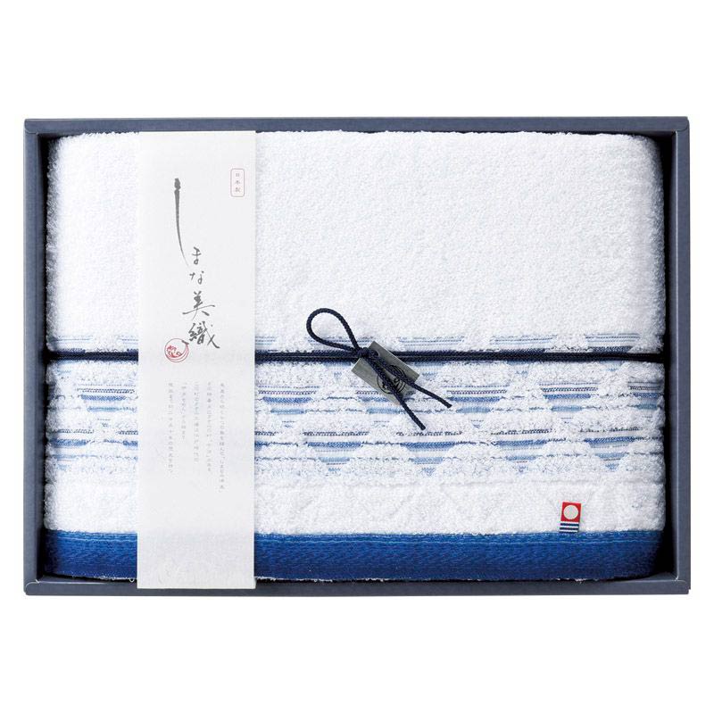 しまな美織 海日和 バスタオル　ブルー　(1100016095)
