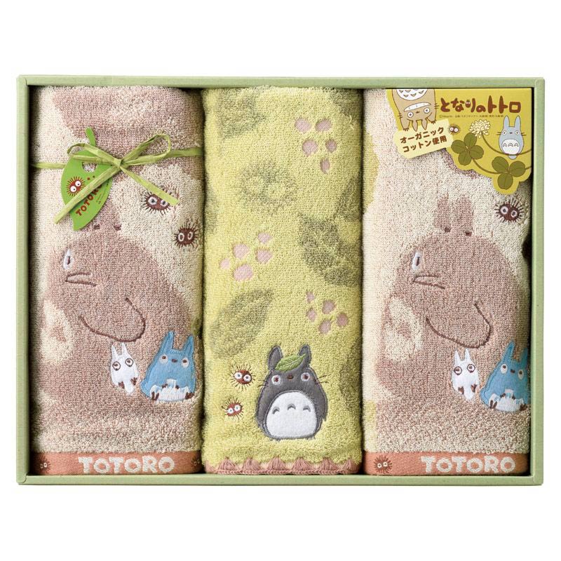 となりのトトロ 木陰とトトロたち フェイス２Ｐ・ウォッシュタオル１Ｐ　(1100016169)