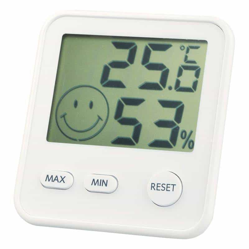 エンペックス おうちルームデジタル温湿度計　ホワイト　(1100016457)