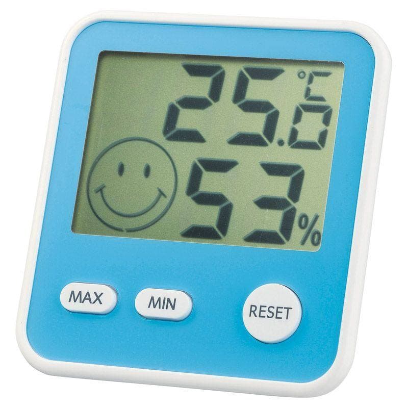 エンペックス おうちルームデジタル温湿度計　ブルー　(1100016458)