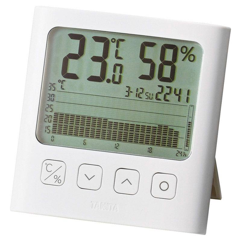 タニタ グラフ付きデジタル温湿度計　(1100016459)