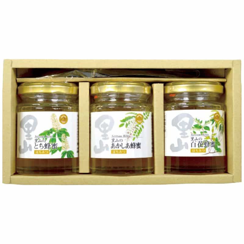 山田養蜂場　里山の蜂蜜　３本セット　Ｓ３－ＴＨＡ１２０　(1100019774)