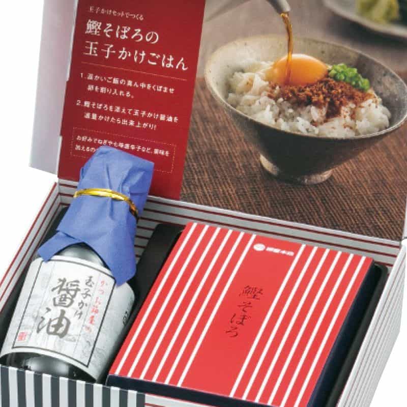 柳屋本店　玉子かけ醤油と鰹そぼろセット　ＴＫＭ－１０　(1100019926)