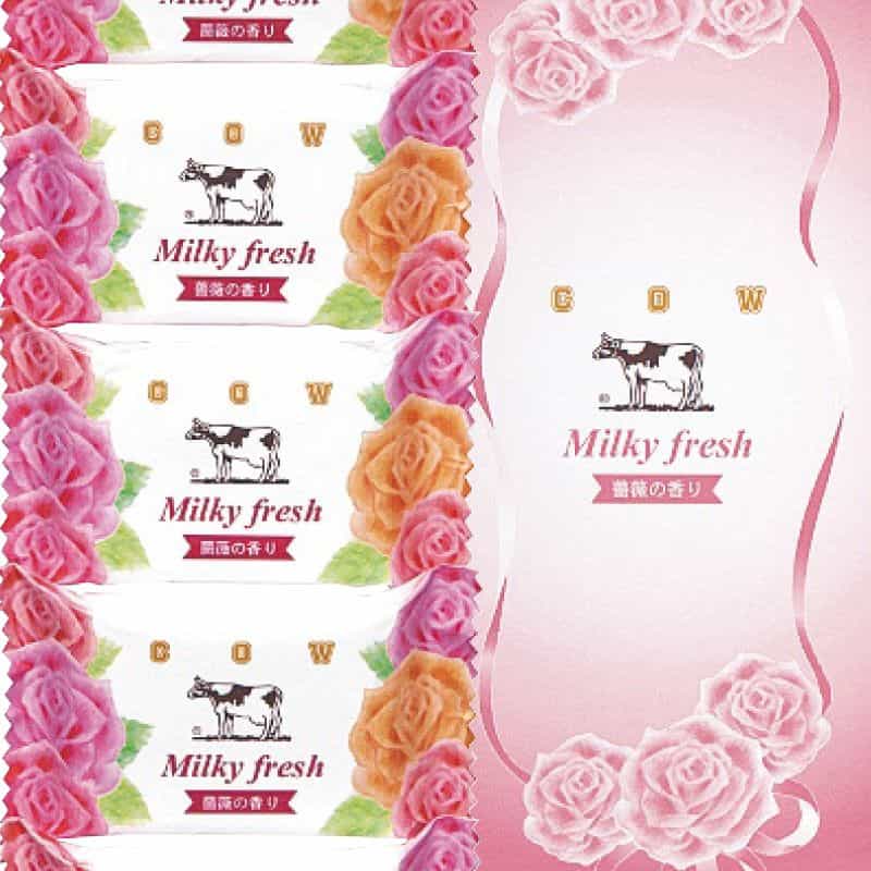牛乳石鹸　ミルキィフレッシュソープセット　ＭＦ－５　(1100019953)