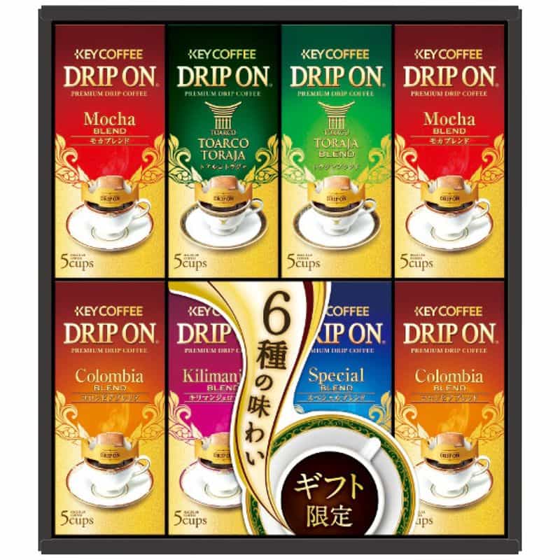 キーコーヒー　ドリップオン・レギュラーコーヒーギフト　ＫＤＶ－４　(1100020824)