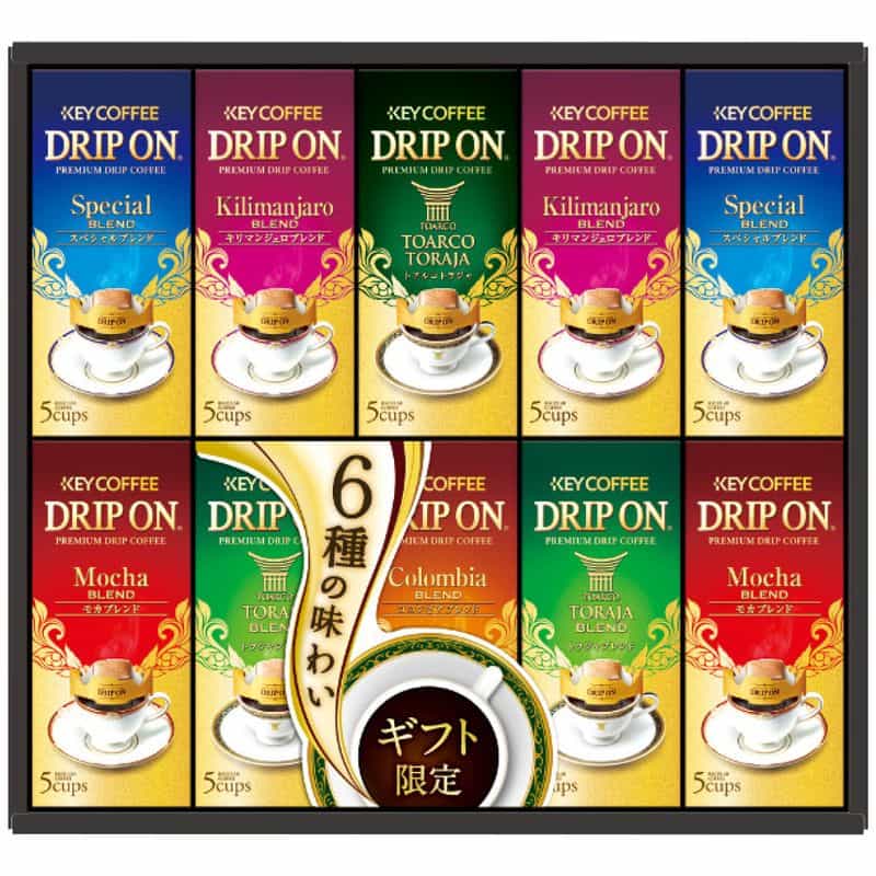 キーコーヒー　ドリップオン・レギュラーコーヒーギフト　ＫＤＶ－５　(1100020825)