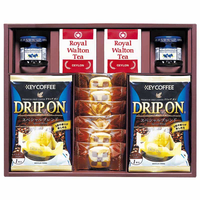 ドリップコーヒー＆クッキー＆紅茶アソートギフト　(1100021023)