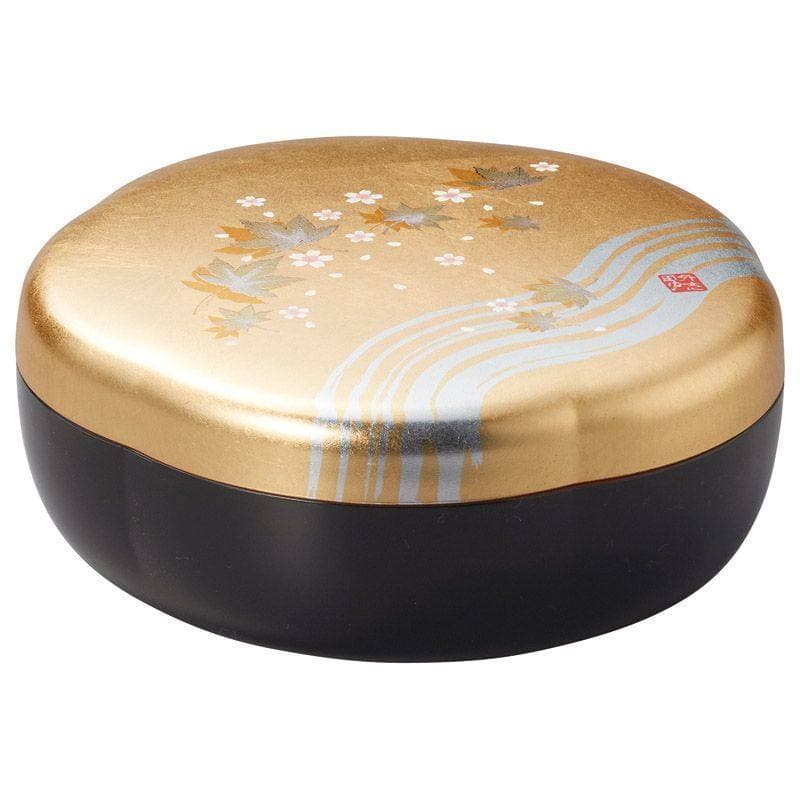 金銀箔工芸 華かすみ 菓子器（福梅型）　(1100021267)