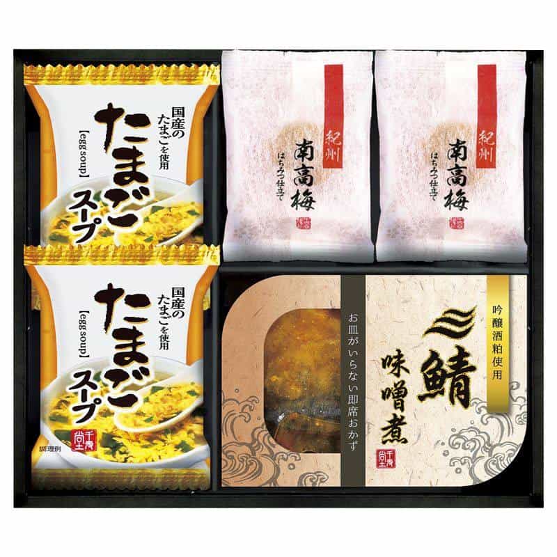 三陸産煮魚＆フリーズドライ・梅干しセット　(1100023349)