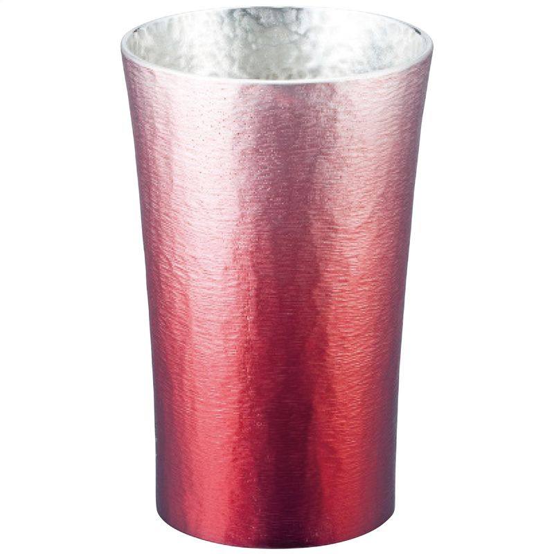 錫製タンブラー200ml 赤　(1100023817)