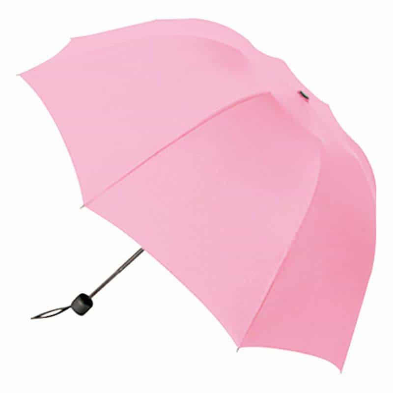 深張UV折りたたみ傘　ピンク　(1100024446)