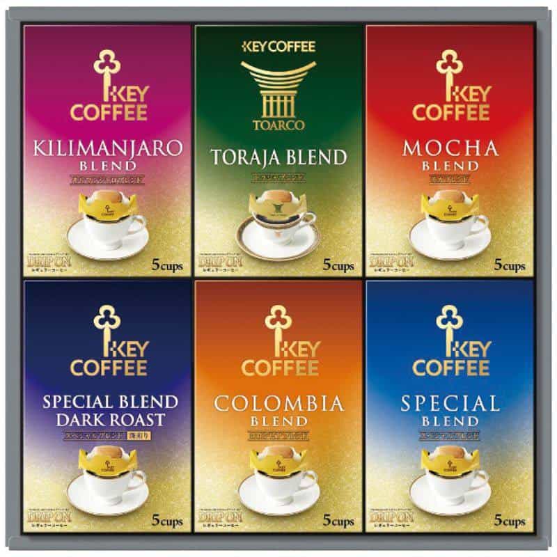 キーコーヒー　ドリップオン・レギュラーコーヒーギフト KDV_30L　(1100025242)