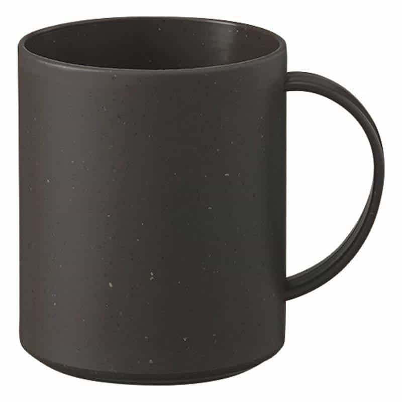 シンプルマグカップ350ml（コーヒー配合タイプ）　ブラック　(1100025801)