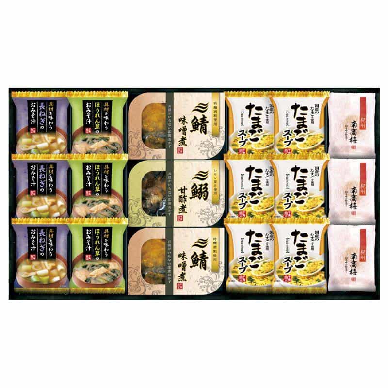 三陸産煮魚＆フリーズドライ・梅干しセット　(1100026071)