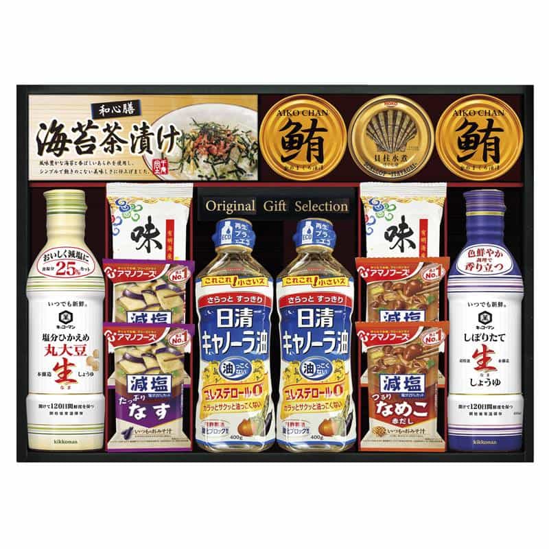 キッコーマン&アマノフーズ&日清オイリオ バラエティセット (1100026338)
