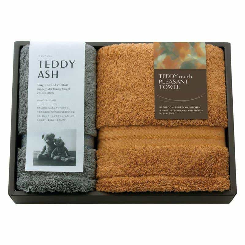 ＴＥＤＤＹ ＡＳＨ〈テディアッシュ〉 もふもふタッチ フェイス１Ｐ・ハンドタオル１Ｐ　(1100027886)
