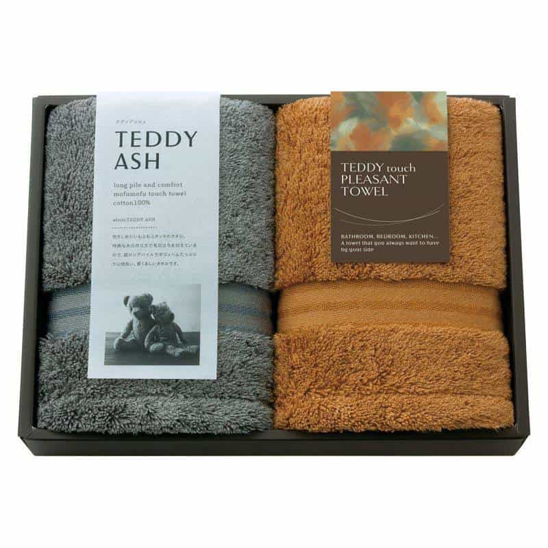 ＴＥＤＤＹ ＡＳＨ〈テディアッシュ〉 もふもふタッチ フェイスタオル２Ｐ　(1100027887)