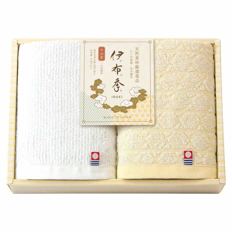 今治 伊布季〈ＩＢＵＫＩ〉 日本製 愛媛今治 ハンドタオル２Ｐ　(1100027889)