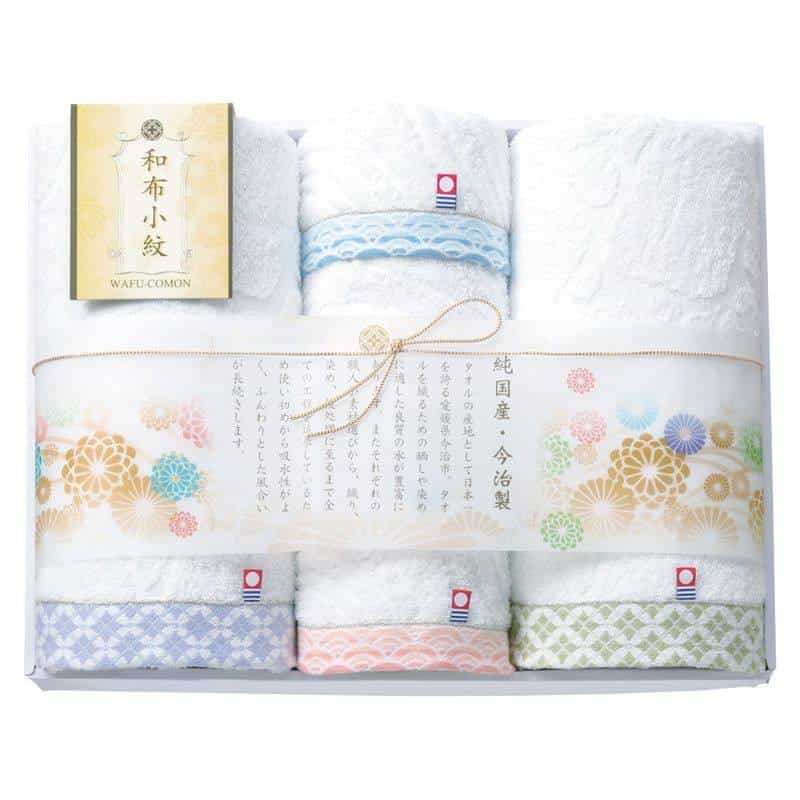 和布小紋 バス２Ｐ・フェイスタオル２Ｐ　(1100027892)