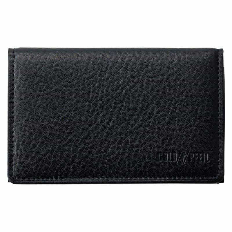 ゴールドファイル 名刺入　ブラック　(1100027918)