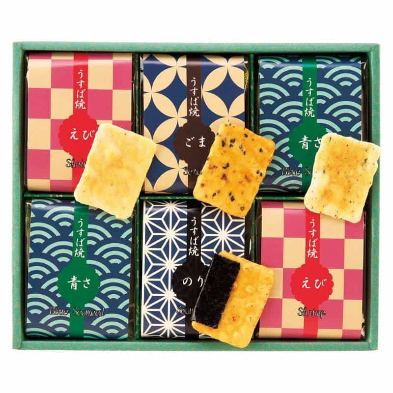 うすば焼お煎餅６個詰合せ　(1100028039)
