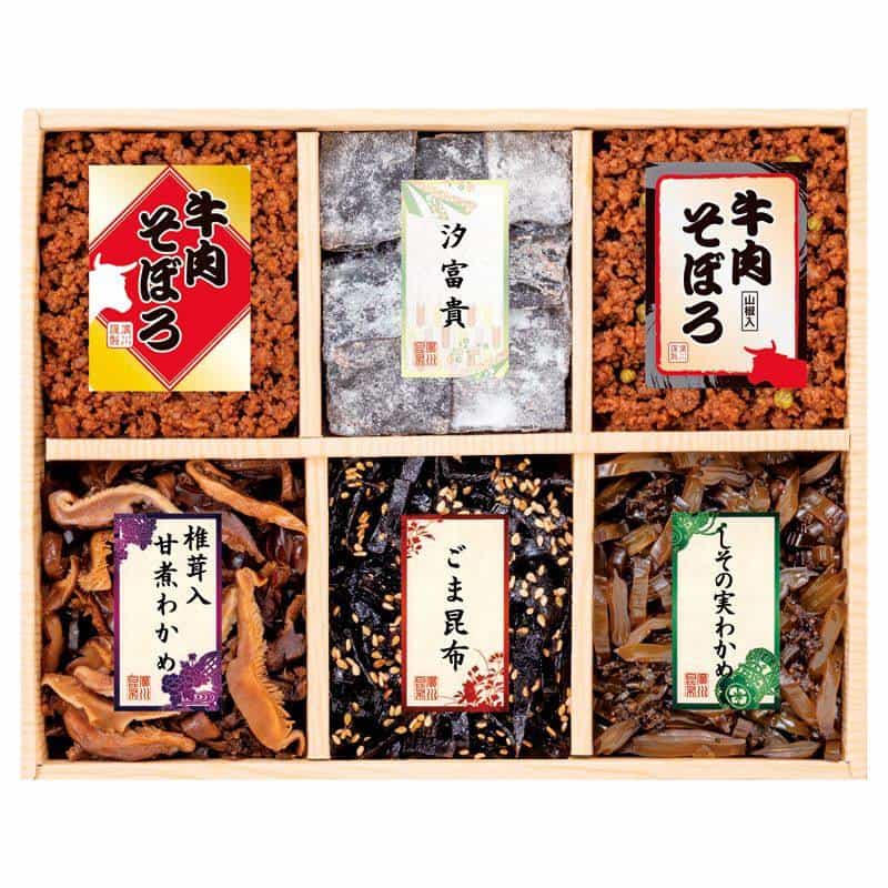 廣川昆布 万味豊秀 ６品佃煮詰合せ　(1100028083)