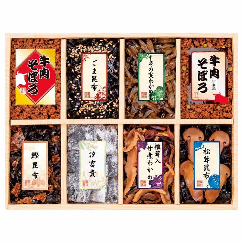 廣川昆布 万味豊秀 ８品佃煮詰合せ　(1100028084)