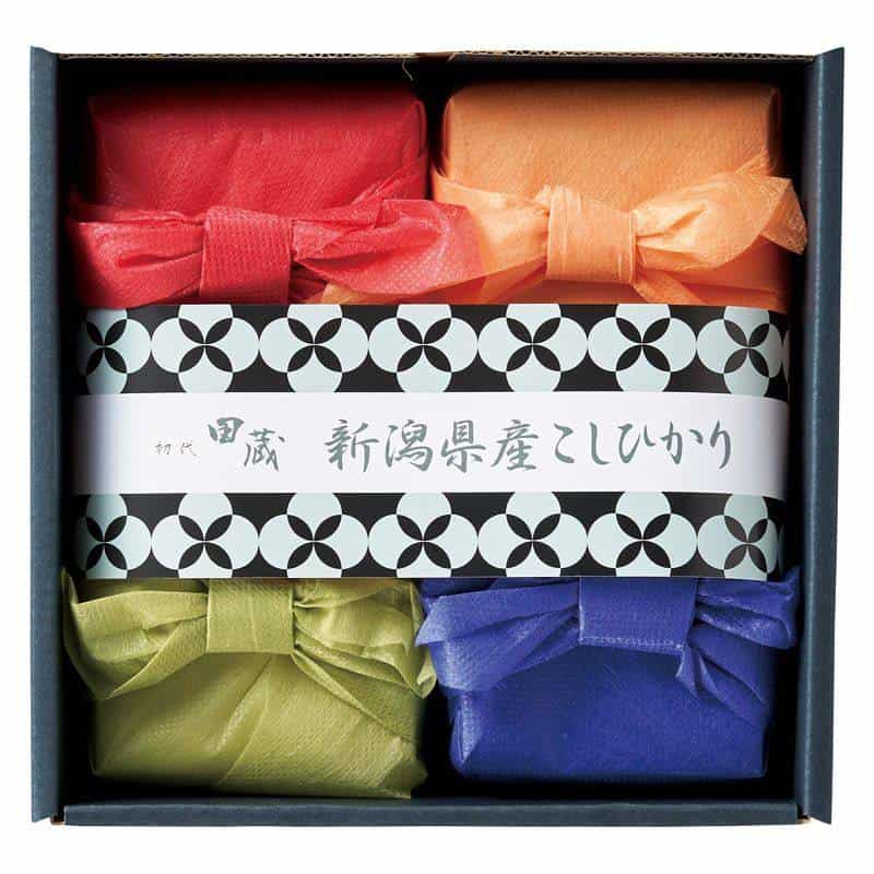 初代田蔵 新潟県産こしひかり・笹川流れ極塩ギフトセット 　(1100028103)