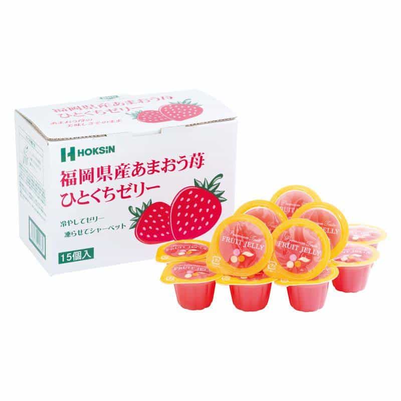 ひとくちゼリー　福岡県産あまおう苺　(1100028113)