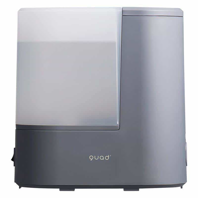ＱＵＡＤＳ スチーム加湿器 エルモイスト ライト　グレー　(1100028192)