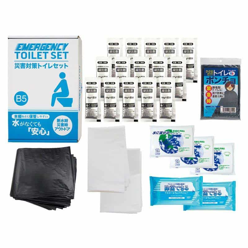 災害対策トイレセット１５回分　(1100028273)