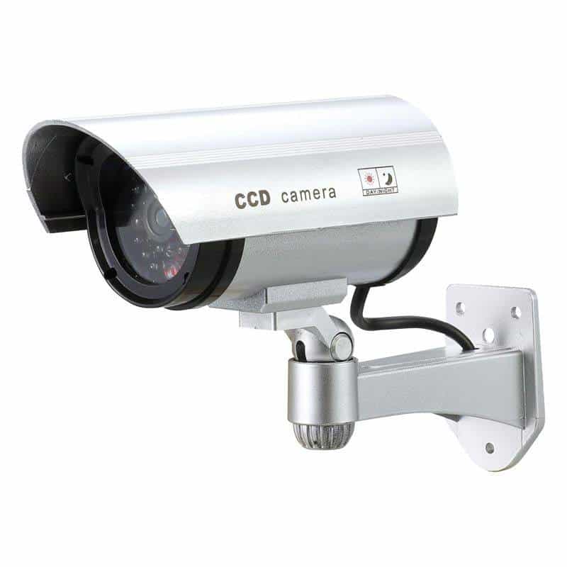 防犯ダミーカメラ（赤色ＬＥＤ点滅タイプ）　(1100028295)