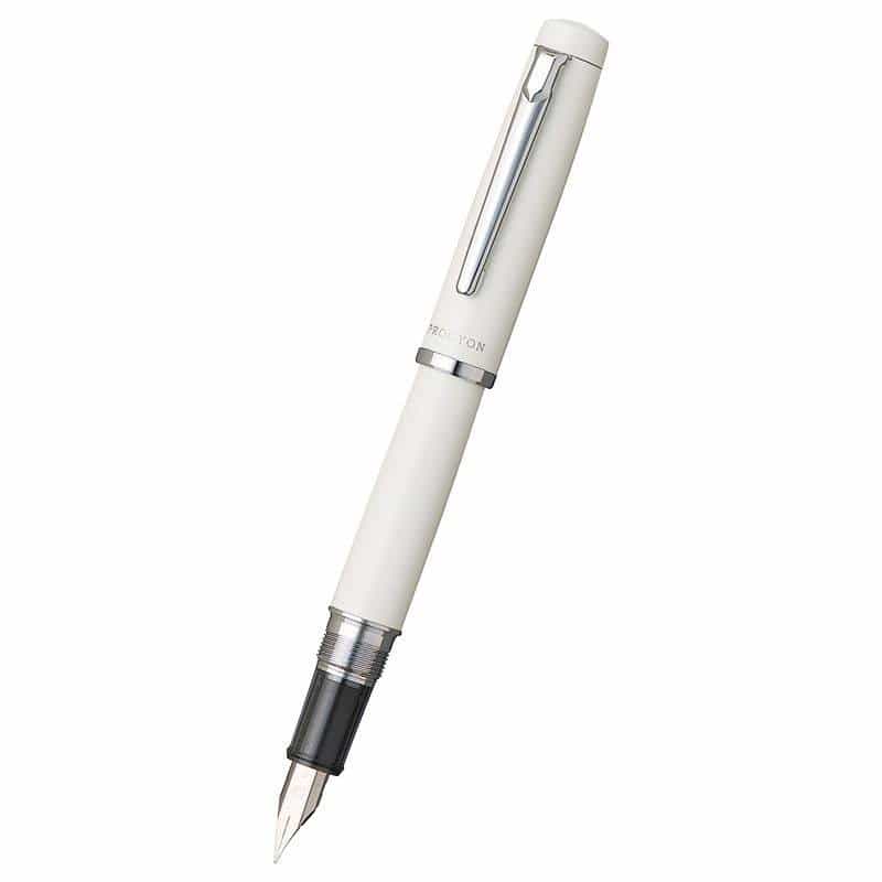 プラチナ プロシオン万年筆 中字　ポーセリンホワイト　(1100028304)