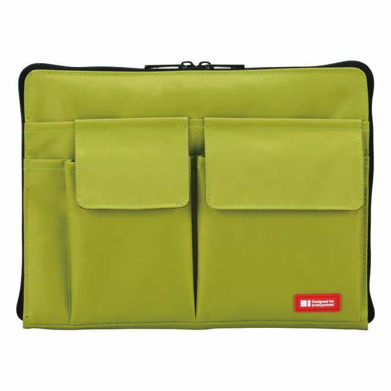 ＬＩＨＩＴ ＬＡＢ バッグインバッグ Ａ５　黄緑　(1100028339)