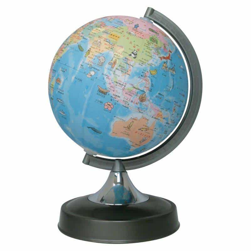 ＳＨＯＷＡＧＬＯＢＥＳ 絵入りひらがな地球儀　(1100028349)