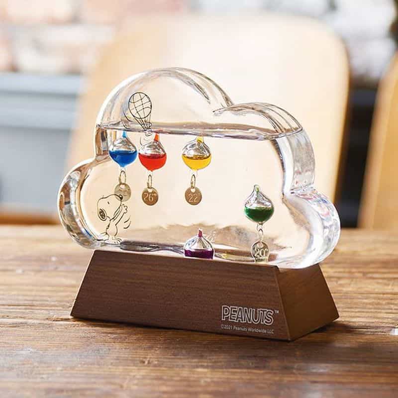 茶谷産業　ガラスフロート温度計　クラウド　(1100028435)