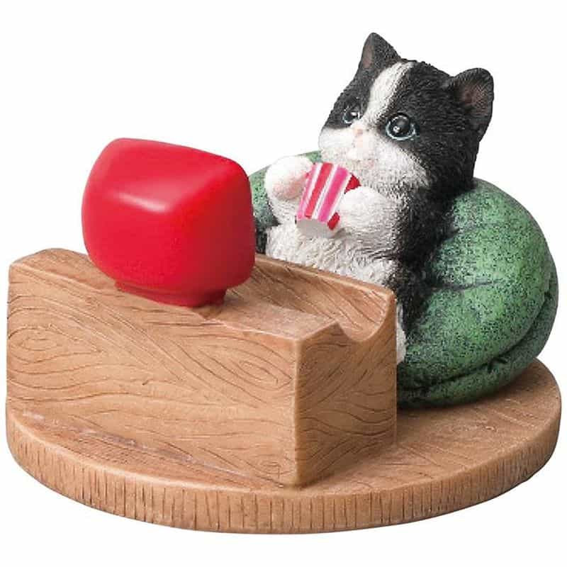 紅石　スマホスタンド（ハチワレ）　(1100028457)