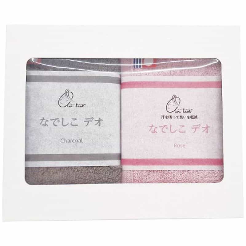 浅野撚糸　なでしこデオ　ミニタオル２枚セット　(1100028465)