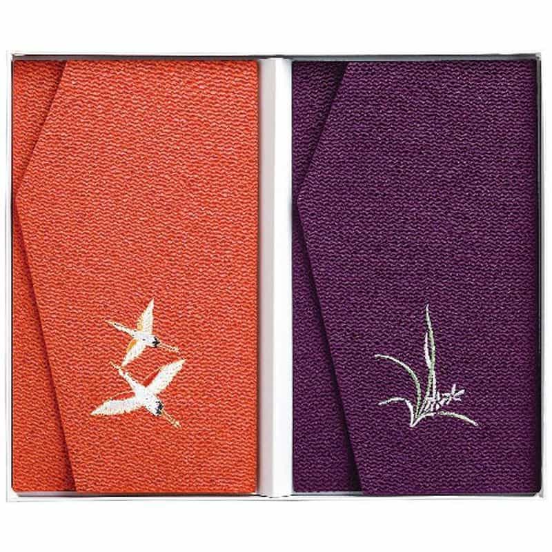 三陽商事　丹後ちりめん　慶弔金封ふくさ２枚セット　(1100028553)