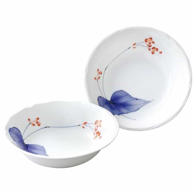 香蘭社　相思花　ペアボウル　(1100028562)