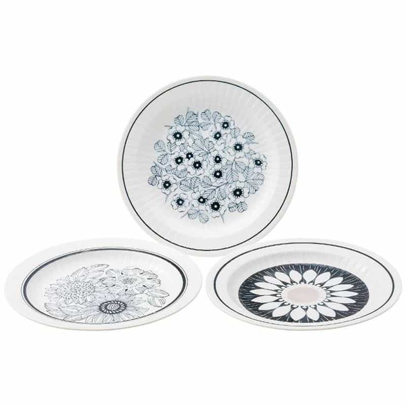 アワサカ　アンティコフラワー　トリオパスタプレート　(1100028582)