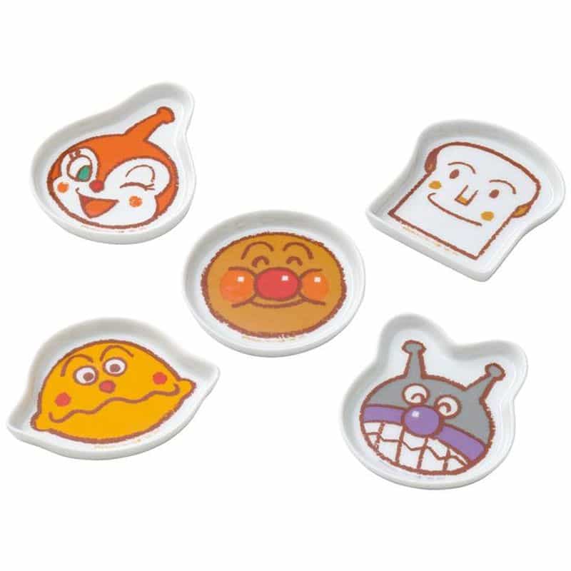 金正陶器　顔型小皿セット　(1100028612)